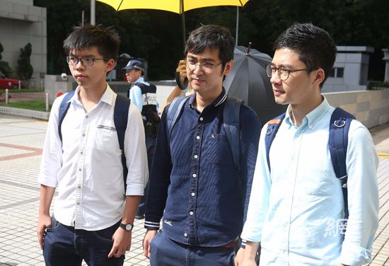 律政司刑期覆核 指判黃之鋒等人監禁合適