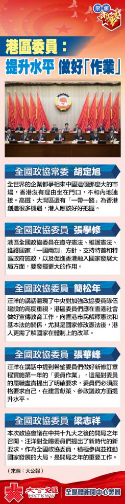 港區委員:提升參政議政水平 做好「委員作業」