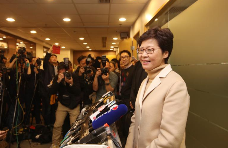 林郑籲香港社会就土地供应达共识