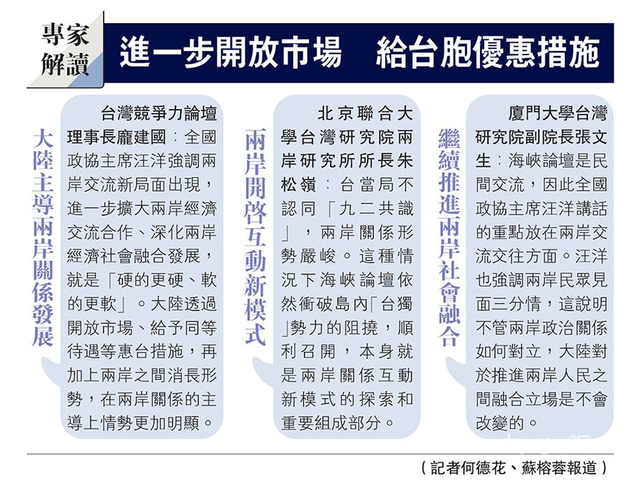 台艺人赞大陆放宽影视交流