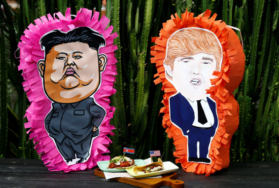 传金正恩借专机赴星 胞妹随行