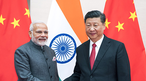 习近平晤莫迪 中印互利合作