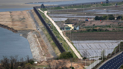 韩非军事区农地变抢手货