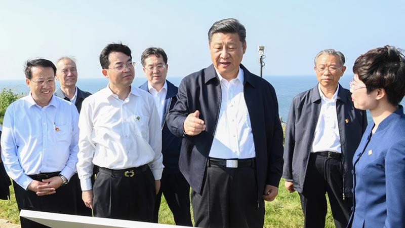 ﻿习近平山东考察：发展科研建设海洋强国