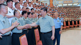 习近平视察北部战区海军：锻造海上精兵劲旅