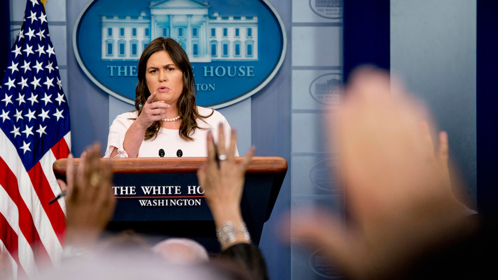 白宫再传人事地震 新闻发言人桑德斯否认辞职