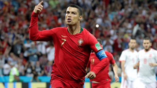 C罗上演帽子戏法 葡萄牙3比3战平西班牙