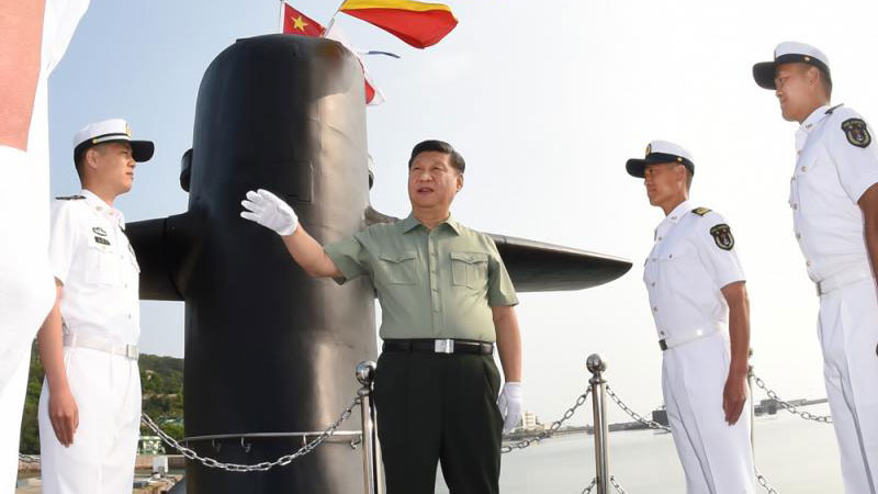 习近平视察北部战区海军 登潜艇勉官兵锻劲旅