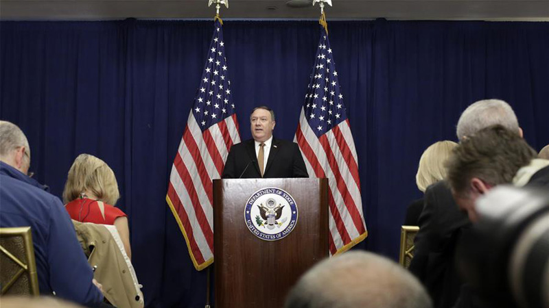 美国国务卿蓬佩奥这牛皮吹得实在有点大