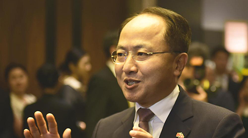 王志民晤十八区区议会主席：弘扬国家意识助青年成才