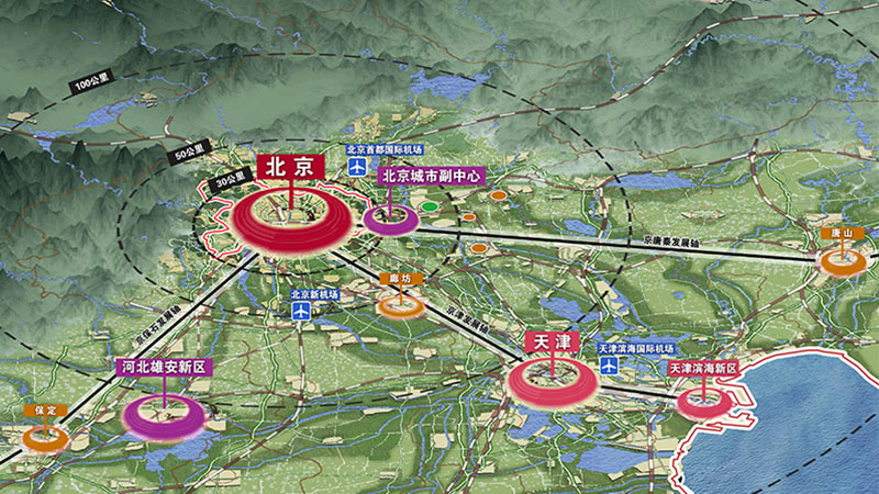 北京城市副中心设计图出炉 绿色出行比例需达80%以上