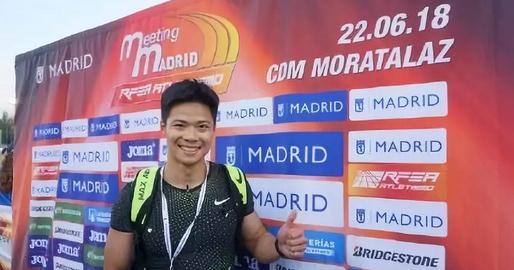 苏炳添刷新黄种人百米纪录 中国选手3天内轮流坐庄 