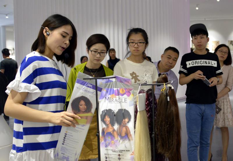 中原腹地假发做出真经济 “俏”动非洲