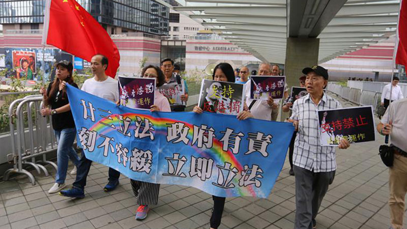 市民支持政府取缔“民族党” 要求尽快就23条立法