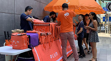 初创企老板弃白领专注搵“辛苦钱” Plum以取餐点抢外卖市场