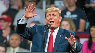 特朗普：美国将退出《中程导弹条约》