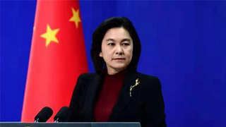 美军舰穿越台海 外交部：敦促美方慎重妥善处理涉台问题