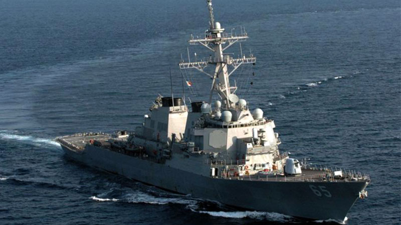 又挑衅！两艘美国军舰航经台湾海峡