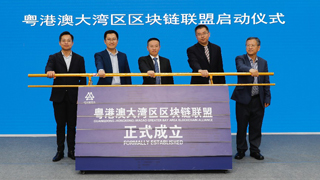 粤港澳大湾区区块链联盟成立 形成“铁三角”发展模式