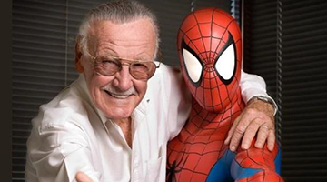“漫威之父”斯坦·李去世 创作包括《钢铁侠》《蜘蛛侠》等