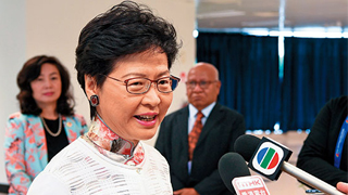 林郑斥英政客借“占中案”干预港事务 非常不可取