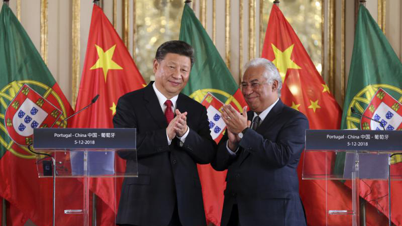 促进互联互通共护自由贸易 中葡签备忘录拓“一带一路”合作
