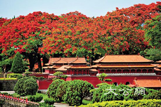 故宮微縮景觀是錦繡中華最受歡迎景點之一/大公報記者 黃仰鵬攝