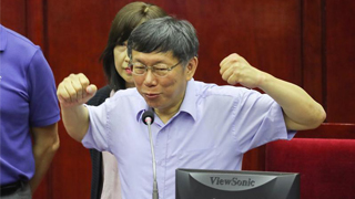 柯文哲赞韩国瑜