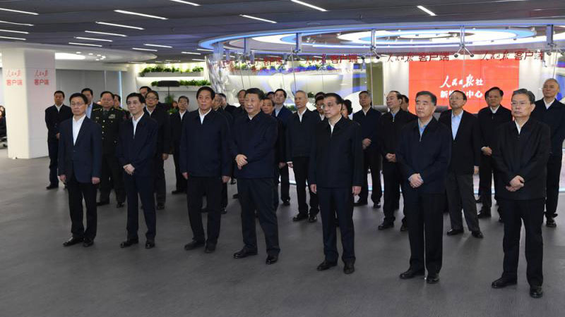 习近平：推动媒体融合向纵深发展 做大做强主流舆论