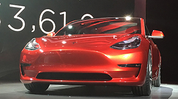 特斯拉新款model 3中国开卖 售价再降成国内最便宜版本