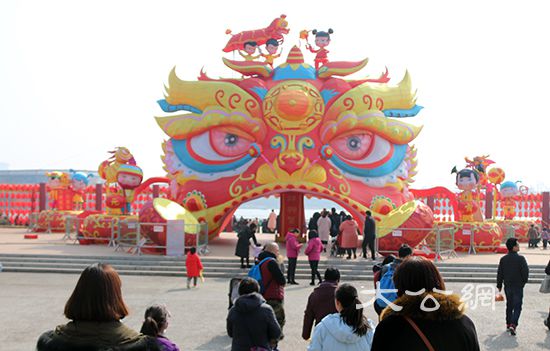 鄭州綠博園傳統民俗文化活動火火火火