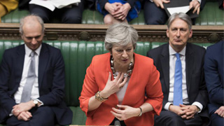 英首相致函欧盟 请求脱欧大限推后