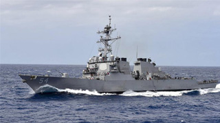 国防部回应美舰过航台湾海峡：全程都在掌控之中