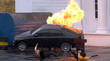 好莱坞特技秀亮相大连海昌发现王国