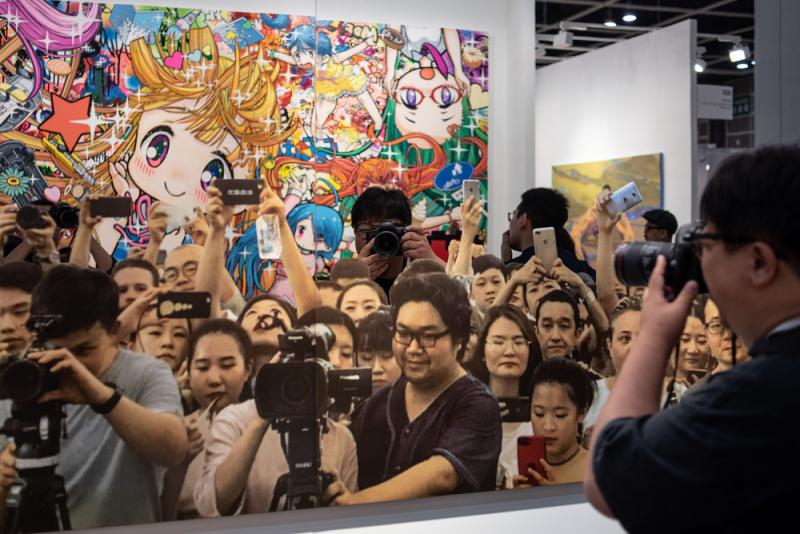 艺术品变打卡热点\大公报记者 徐小惠、汤艾加