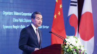 王毅：愿与日韩共护多边主义