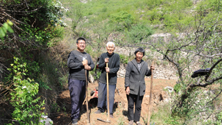 三代人垦荒种谷子