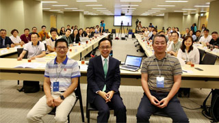 “粤港澳媒体湾区行”启动 ﻿聂德权：港当好大湾区促成者