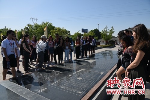 36个国家80余名留学生访漯