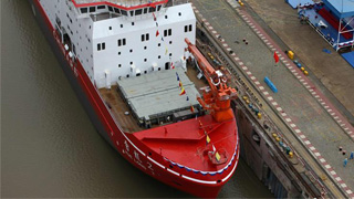 “雪龙2”号交付使用 将开启“双龙探极”新时代