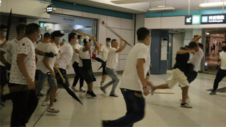 元朗暴力事件｜六人涉非法集结被捕 乡议局谴责“以暴易暴”