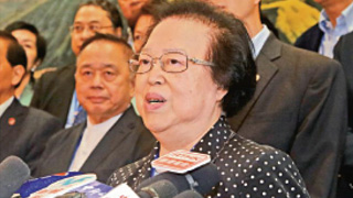 谭惠珠：中央坚定支持特首和警队