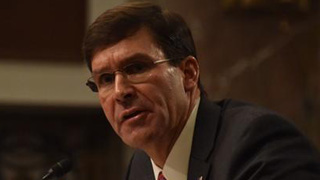 美防长会见日本官员 吁维护《日韩军事情报协定》