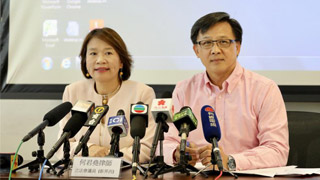 何君尧梁美芬：九中学明显参与罢课