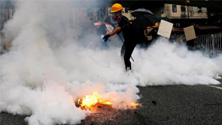 元朗区议会发正义之声 率先通过止暴制乱动议