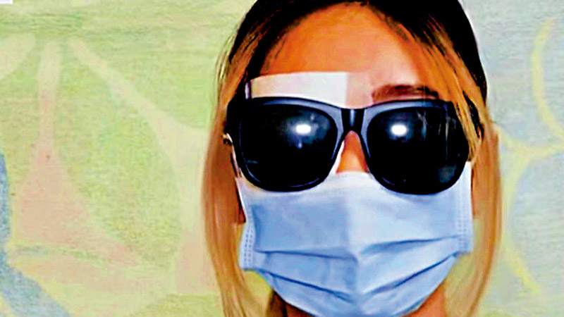 阻警取医疗报告 全港市民都在问：爆眼女，你在躲什么？