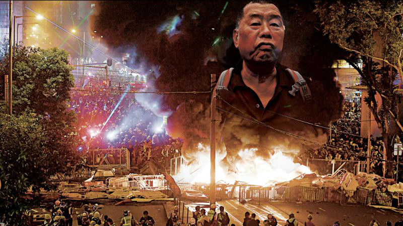 汉奸黎自揭掀“颜色革命”夺权 下令暴徒为选票暂时“收兵”