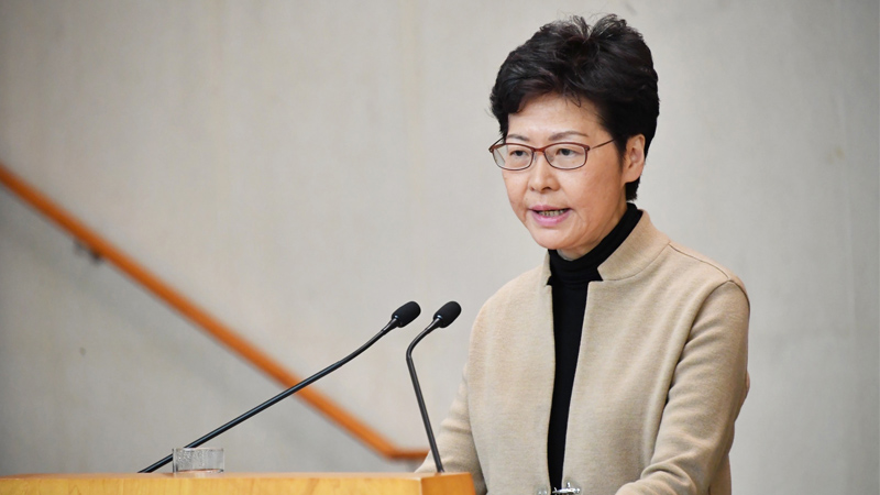 林郑月娥：尊重投票结果 政府定虚心聆听市民意见