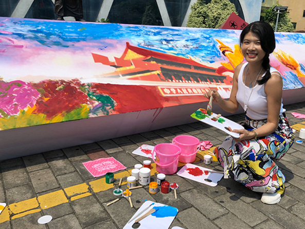 高淑敏《与澳门青年一起“祝福香港，点赞祖国”》