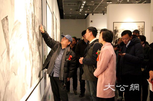 《重大題材中國人物畫創作人才培養》在豫結業匯報展覽